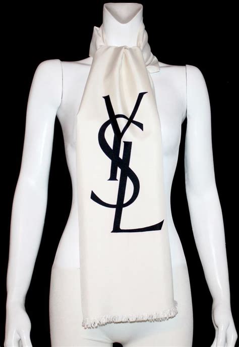 ysl scarf saks off fifth|Women's Designer Yves Saint Laurent Scarves .